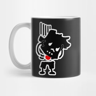 sullen zombie boy Mug